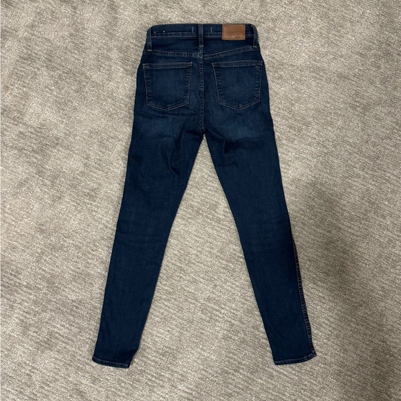 Madewell 10" High-Rise Skinny Jeans in Hayes Wash, size 25 - Picture 2 of 4